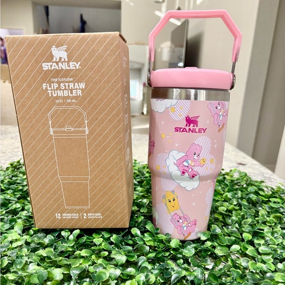 Stanley Other - Care Bears Stanley Pink Flip Straw Tumbler